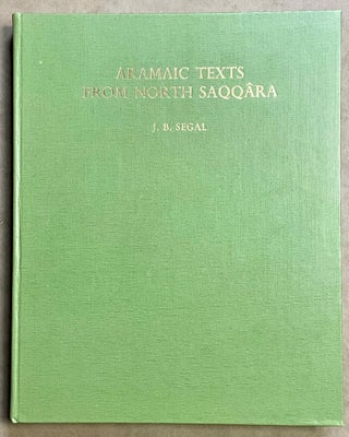 Item #M4686a Aramaic Texts from North Saqqara with Some Fragments in Phoenician. SEGAL Judah...[newline]M4686a-00.jpeg
