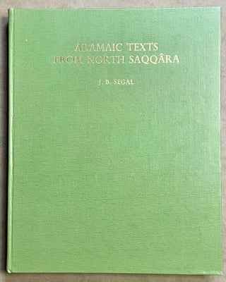 Item #M4686a Aramaic Texts from North Saqqâra with Some Fragments in Phoenician. SEGAL Judah...