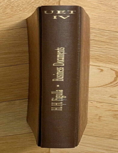 Item #M4690a Ur excavations. Texts IV: Business Documents of the New-Babylonian Period (bound XEROX). FIGULLA Hugo Heinrich Max.[newline]M4690a-00.jpeg