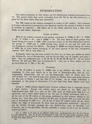 Ur excavations. Texts IV: Business Documents of the New-Babylonian Period (bound XEROX)[newline]M4690a-04.jpeg