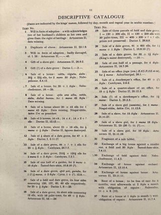 Ur excavations. Texts IV: Business Documents of the New-Babylonian Period (bound XEROX)[newline]M4690a-05.jpeg