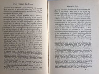 The Syrian Goddess; Being a Translation of Lucian's de Dea Syria, with a Life of Lucian by Herbert a Strong.[newline]M4692-05.jpg