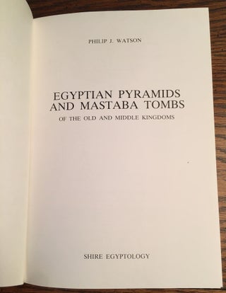 Egyptian Pyramids and Mastaba Tombs of the Old and Middle Kingdoms[newline]M4703-01.jpg