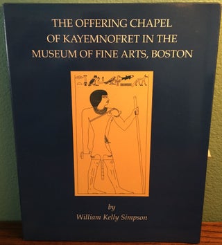 Item #M4705a Offering Chapel of Kayemnofret in the Museum of Fine Arts, Boston. SIMPSON William...[newline]M4705a.jpg