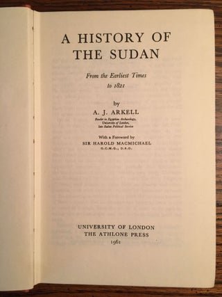 A History of the Sudan from Earliest Times to 1821[newline]M4707-03.jpg