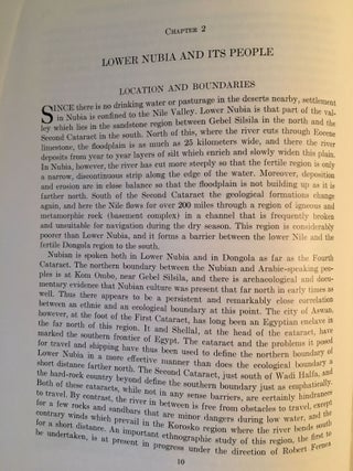 History and Settlement in Lower Nubia