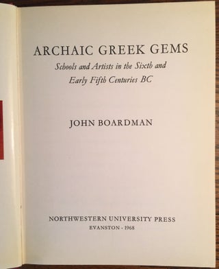 Archaic Greek Gems: Schools and Artists in the Sixth and Early Fifth Centuries BC[newline]M4727-02.jpg