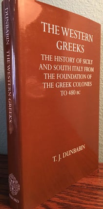 Item #M4731 The Western Greeks: The History of Sicily and South Italy from the Foundation of the...[newline]M4731.jpg