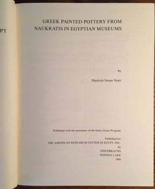 Greek Painted Pottery from Naukratis in Egyptian Museums