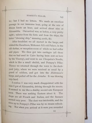 Journal of a Visit to Egypt, Constantinople, the Crimea, Greece, &c in the suite of the Prince and Princess of Wales[newline]M4760_11.jpg