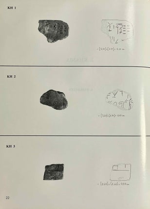 Recueil des inscriptions en linéaire A. Vol. 3: Tablettes, nodules et rondelles édités en 1975 et 1976.