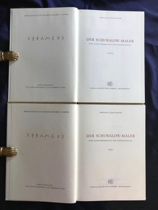 Der Schuwalow-Maler. Eine Kannenwerkstatt der Parthenonzeit. Text und Tafeln (complete set)