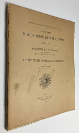 Mission en Susiane. Autres Textes Sumériens et Accadiens.[newline]M4775-01.jpeg