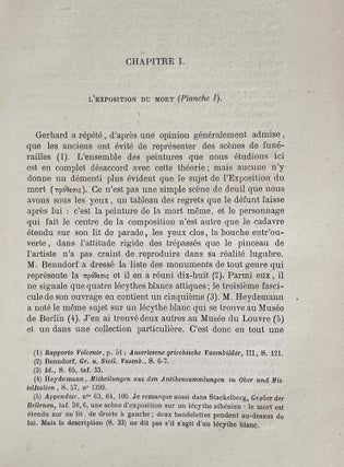 Etude sur les Lécythes blancs attiques à représentations funéraires