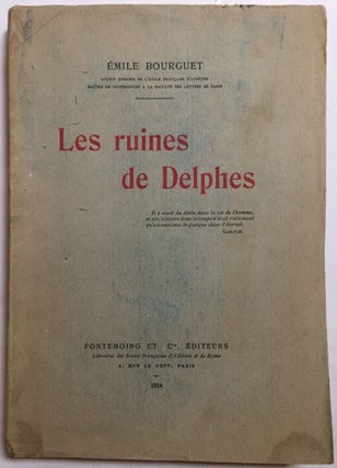 Item #M4841a Les ruines de Delphes. BOURGUET Emile[newline]M4841a.jpg