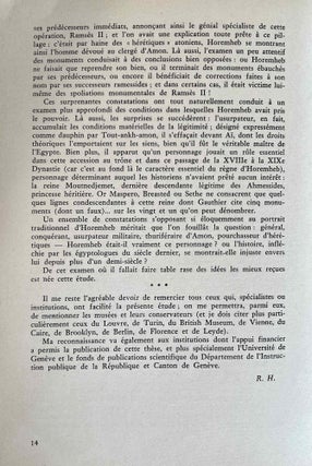 Horemheb et la reine Moutnedjemet, ou la fin d'une dynastie