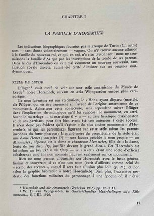 Horemheb et la reine Moutnedjemet, ou la fin d'une dynastie