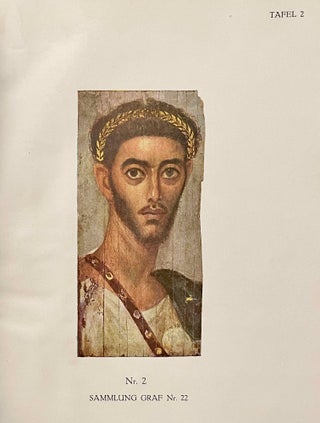 Item #M4870 Die griechisch-ägyptischen Mumienbildnisse des Sammlung Th. Graf. BUBERL Paul[newline]M4870-00.jpeg