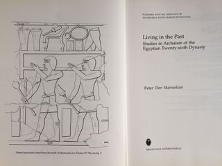 Living in the Past: Studies in Archaism of the Egyptian Twenty-Sixth Dynasty[newline]M4878-01.jpg