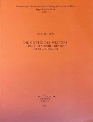 Item #M4879l Die Göttin des Westens in der thebanischen Gräbern des neuen Reiches. REFAI Hosam