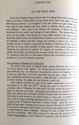 The reign of Thutmose IV