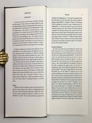 The reign of Thutmose IV