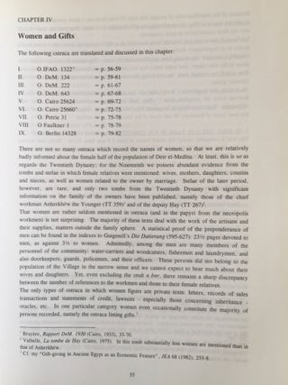 Village Varia. Ten Studies on the History and Administration of Deir el-Medîna.