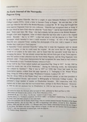 Village Varia. Ten Studies on the History and Administration of Deir el-Medîna.