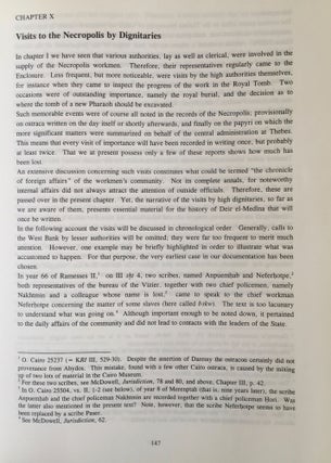 Village Varia. Ten Studies on the History and Administration of Deir el-Medîna.