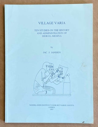 Item #M4890c Village Varia. Ten Studies on the History and Administration of Deir...[newline]M4890c-00.jpeg
