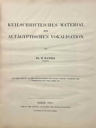 Keilschriftliches Material zur alt&auml;gyptischen Vokalisation[newline]M4891b-01.jpeg