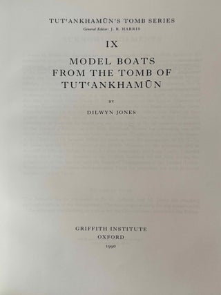 Model boats from the tomb of Tut'ankham&ucirc;n[newline]M4895g-01.jpeg