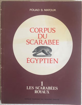 Item #M4899 Corpus du scarabée égyptien. Tome I: Les scarabées royaux. MATOUK Fouad[newline]M4899.jpg