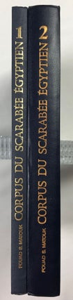 Corpus du scarabée égyptien. Tome I: Les scarabées royaux. Tome II: Analyse thématique (complete set)[newline]M4899d-02.jpeg