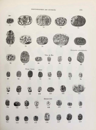Corpus du scarabée égyptien. Tome I: Les scarabées royaux. Tome II: Analyse thématique (complete set)[newline]M4899d-22.jpg