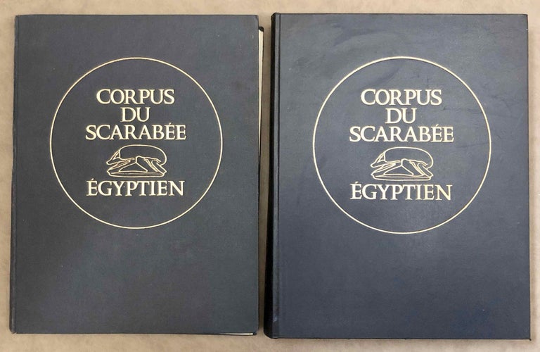 Item #M4899d Corpus du scarabée égyptien. Tome I: Les scarabées royaux. Tome II: Analyse thématique (complete set). MATOUK Fouad.[newline]M4899d.jpg