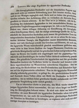 Über einige Ergebnisse der Ägyptischen Denkmäler für die Kenntnis der Ptolemäergeschichte. (Gelesen in der Kön. Akad. d. Wiss. am 29 Juli 1852).[newline]M4900b-02.jpeg
