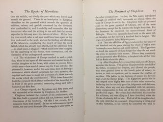 The Egypt of Herodotus: being the second book, entitled Euterpe, of the history, in the English version of the late Prof. George Rawlinson. With preface and notes by E. H. Blakeney, M.A.[newline]M4903-09.jpg