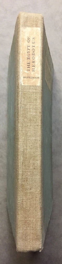 Item #M4903 The Egypt of Herodotus: being the second book, entitled Euterpe, of the history, in the English version of the late Prof. George Rawlinson. With preface and notes by E. H. Blakeney, M.A. RAWLINSON George.[newline]M4903.jpg