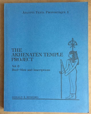 Item #M4927 The Akhenaten temple project. Vol. 2: Rwd-Mnw, foreigners and Inscriptions. Vol. 3:...[newline]M4927.jpg