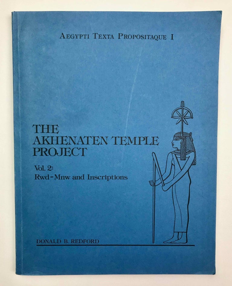 Item #M4927a The Akhenaten temple project. Vol. 2: Rwd-Mnw, foreigners and Inscriptions. REDFORD Donald B. and Susan.[newline]M4927a-00.jpeg