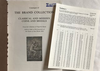 Sotheby’s The Brand Collection. [Part 10 – The Final Portion] Classical and Modern Coins and Metals. From the Collection of Virgil M. Brand. Sold by Order of the Executors of the Estate of Jane Brand Allen. Auction Date: October 24, 1985[newline]M4960a-01.jpg