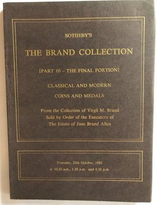 Item #M4960a Sotheby’s The Brand Collection. [Part 10 – The Final Portion] Classical and...[newline]M4960a.jpg