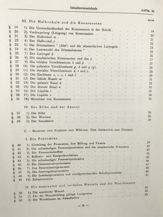 Grundriss der Akkadischen Grammatik