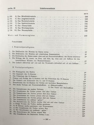 Grundriss der Akkadischen Grammatik