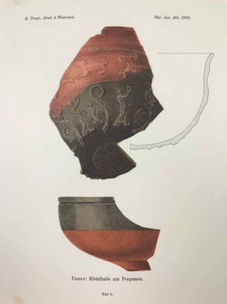 Item #M4972 Die Kleinfunde aus Pergamon. CONZE Alexander