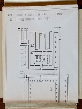 L'Architettura delle Piramidi Menfite. Parts II to VIII. Part II: La Piramide di Sechemkhet, La Layer Pyramid di Zauiet-el-Aryan e le minori piramidi attribuite alla III dinastia. [with:] Addenda. [with:] 2 Addenda. Part III: Il Complesso di Meydum, la Piramide a Doppia Pendenza e la Piramide Settentrionale in Pietra di Dahsciur. Part IV: La Grande Piramide di Cheope. Part V: Le Piramidi de Zedefra e di Chefren. Part VI: La Grande Fassa di Zauiet el-Aryan, la Piramide di Micerino, il Mastabat Faraun, la Tomba di Khentkaus. Part VII: Le Piramidi di Userkaf, Sahura, Neferirkara. La Piramide Incompiuta e le Piramidi minori di Abu Sir. Part VIII: La Piramide di Neuserra, la Small Pyramid di Abu Sir, la Piramide distrutta di Saqqara ed il Compleso di Zedkara Isesi e della sua Regina (15 volumes, complete set)