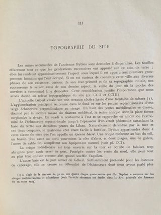 Fouilles de Byblos. Tome 1er. 1926-1932. Texte + Atlas (complete set)[newline]M4983a-05.jpg
