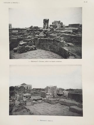 Fouilles de Byblos. Tome 1er. 1926-1932. Texte + Atlas (complete set)[newline]M4983a-14.jpg