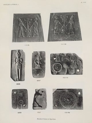 Fouilles de Byblos. Tome 1er. 1926-1932. Texte + Atlas (complete set)[newline]M4983a-39.jpg